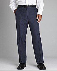 PremierMan Unhemmed Plain Front Trousers