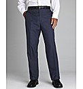 PremierMan Unhemmed Plain Front Trousers