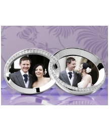 Stone Set Wedding Rings Frame