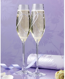 Royal Doulton Hearts Toasting Flutes