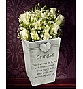 Grandad Memorial Flower Pot