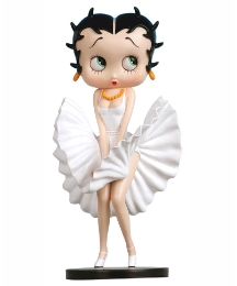 Betty boop figurines orange dress