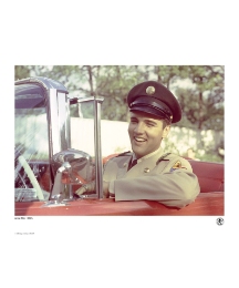 Collectors Elvis Print - Army 1950s