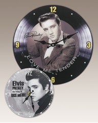 Elvis Presley Wall Clock With Free Clock