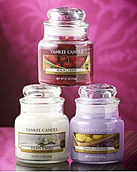 Yankee Candle Set Of 3 Scented Jars
