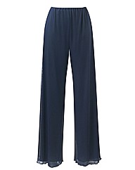Wide Leg Palazzo Trousers Length 30in