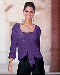 Changes By Together Beaded Jacket 21in