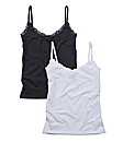 Joe Browns Lace Pack of 2 Camisoles