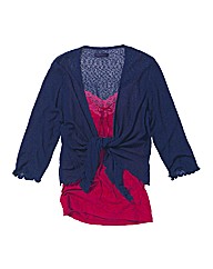 Joe Browns Crepe Tie Shrug Cardigan