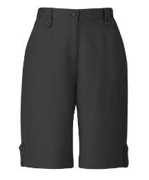 Linen Mix Shorts Length 8in