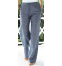 Linen Blend Trousers Length 25in
