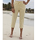 Cotton Crop Trousers Length 19in