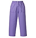 Cotton Crop Trousers Length 19in