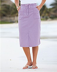 Cotton Skirt Length 25in