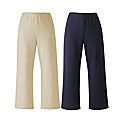 Pack 2 Jersey Crop Trousers Length 21in