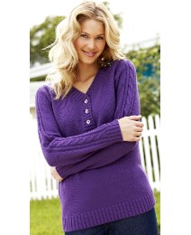 Button Neck Jumper