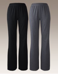 Petite Pack 2 Trousers Length 25in