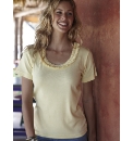 Pack of 3 Jersey Tops with Ruffle
