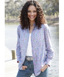 Casual Cotton Shirt With Roll Up Sleeves