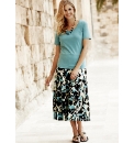 Skirt With T-Shirt & Necklace Length32in