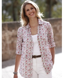Ditsy Print Shirt