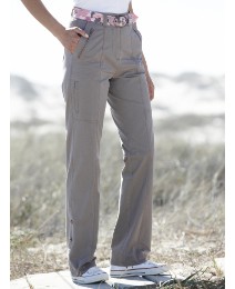 Cargo Trousers With Belt Length 28in