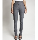 Slim Leg Jeans With Belt Length 27in