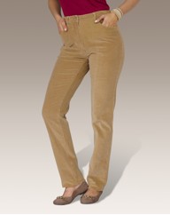 Straight Leg Cord Jeans Length 27in