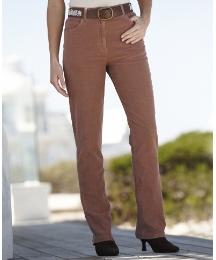 Straight Leg Cord Jeans Length 27in