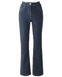 Embroidered Bootcut Jeans Length 30in