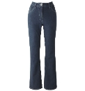 Embroidered Bootcut Jeans Length 30in