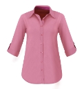 Cotton Shirt with Roll Up Sleeves