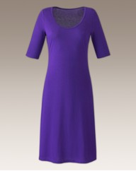 Plain Jersey Dress Length 45in