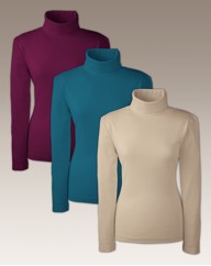 Pack of 3 Rollneck Tops