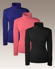 Pack of 3 Rollneck Tops