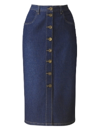 Denim Skirt Length 27in