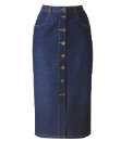 Denim Skirt Length 27in