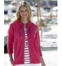 Funnel Neck Cardigan With Zip