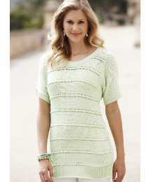 Textured Knit Tunic Jumper