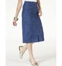 Denim Magi Fit Skirt Length 27in