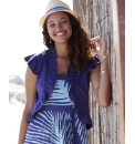Jersey Frill Shrug Cardigan
