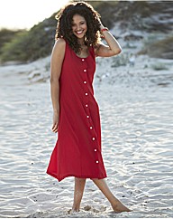 Plain Crinkle Dress Length 48in