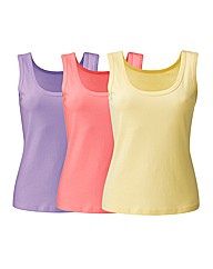 Pack of 3 Vests