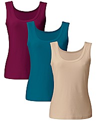 Pack of 3 Vests
