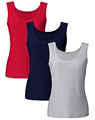 Pack of 3 Vests