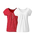 Pack of 2 Jersey Tops