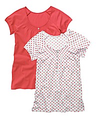 Pack of 2 Jersey Tops
