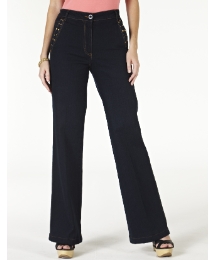 Wide leg Jeans Length 28in