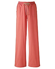 Alice Collins Linen Mix Trouser 29in
