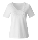 V- Neck Jersey Top